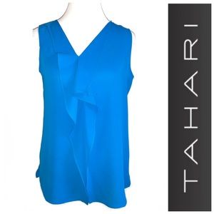 Tahari Blouse in Royal Azure Blue